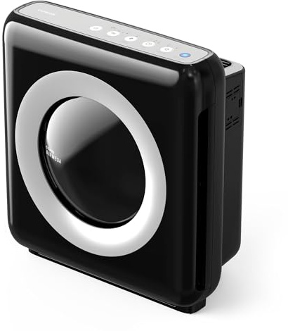 COWAY Luftreiniger Allergiker Zuhause, HEPA, MIGHTY AP-1512HH, Schwarz | Wirecutter Top Pick, CADR 421 m³/h, Eco-Modus, HEPA Luftreiniger für Allergiker, Rauch, Staub, Pollen & Tierhaare