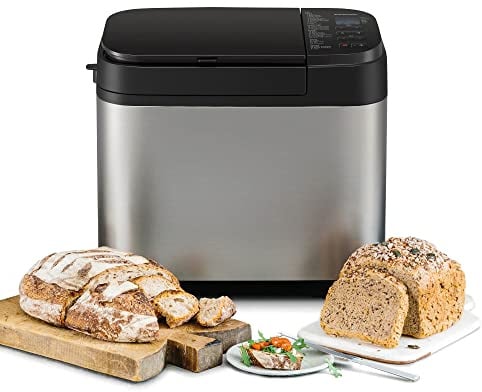 Panasonic SD-YR2550 Brotbackautomat Edelstahl 31 Programme Timer 550W Silber