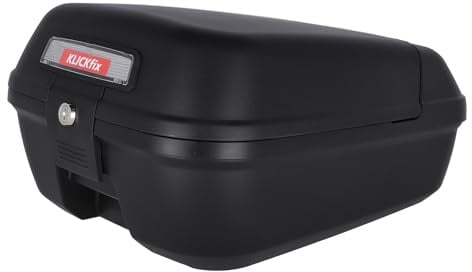 KLICKFix Unisex-Adult Citybox für Racktime Fahrradbox, Schwarz, 34,5x44x23