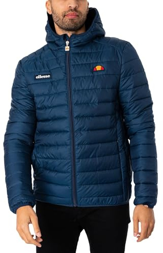 Ellesse Lombardy Steppjacke, Marineblau, M