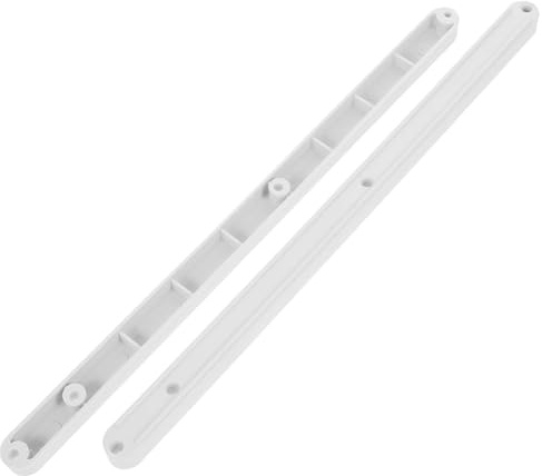 Angoily Schubladenschienen Aus Kunststoff 30Cm Schubladenführungen Für Küchen- Und Schrankschubladen Sanftes Gleiten Geräuschloser Betrieb Möbelzubehör