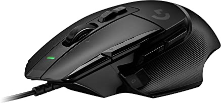 Logitech G G502 X Kabelgebundene Gaming-Maus | LIGHTFORCE Hybrid Schalter, HERO 25K Sensor, PC Kompatibel, macOS/Windows, Schwarz