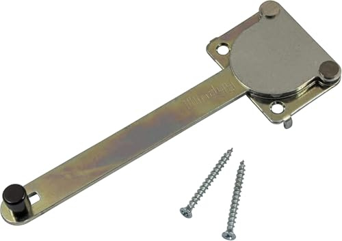 Gedotec Fensterfeststeller Magnetisch Fenster-Arretierung für Kipp-Fenster & Balkontüren - Windyy | Metall verzinkt | Schimmelschutz & Lüftungshilfe | 1 Set - Feststeller für Drehfenster & Terrassen