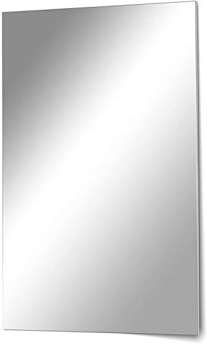 Homestyle Rahmenloser Facettenspiegel Wandspiegel Facettenschliff Rahmenlos Made in Germany (40 x 60 cm)