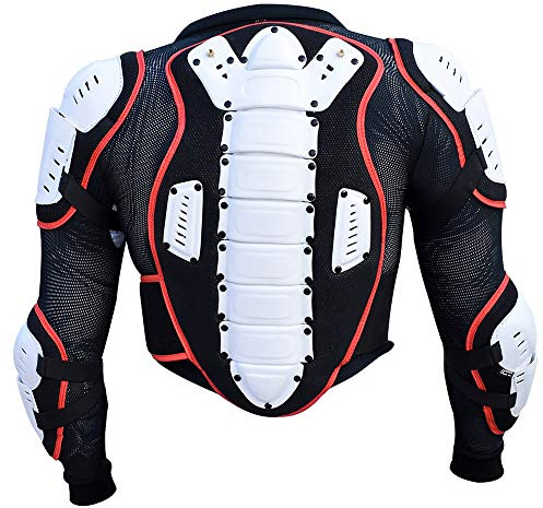 PROANTI Kinder Protektorenjacke Protektoren Jacke Hemd Weste Ski Snowboard Motocross Quad BMX