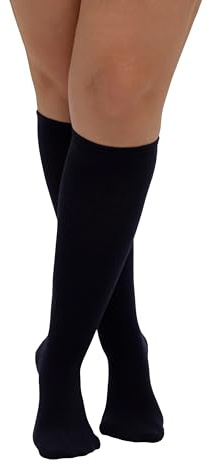 Ulla Popken Damen Kompressions-kniestrumpf Socken