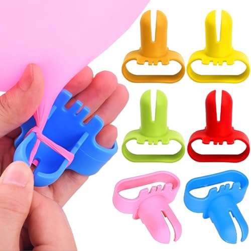 AOEVUIR 6 Pcs Ballonbindewerkzeug Ballonknotenclip für Heliumballons Ballonspalten und bögen