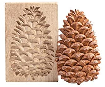 Ausstechformen für Plätzchen und Kekse, Holz-Keksformen, Cookie Cutter Set (A)