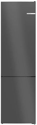 Bosch KGN39OCAF, Serie 4, Kühl-Gefrier-Kombination Freistehend, 203 x 60 cm, 260 L Kühlen + 103 L Gefrieren, Green Collection, Total NoFrost, VitaFresh XXL, Perfect Fit, LED-Beleuchtung, Anthrazit