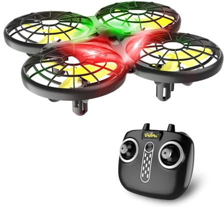 Loolinn | Drohne für Kinder Geschenk - Automatischer Anti-kollisionstechnologie, Sicher für Kinder, Leicht zu fliegen, Stunts mit 360°-Drehung, Geprüftes C0-Zertifikat (Geschenk für Jungen & Mädchen)