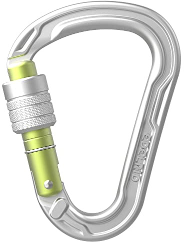EDELRID Verschlusskarabiner HMS Strike Screw, Silver
