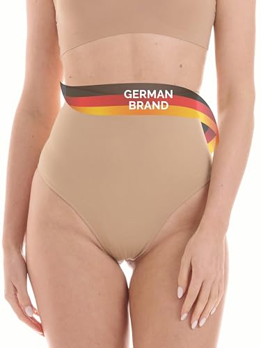 TONEST Shapewear Bauchweg Shaping-String Mid-Waist stark-formend - 1000-SS | Damen Shape-Miederstring Kompressionswäsche-Unterhose