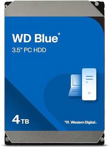 Western Digital WD Blue 4To SATA 3.5p PC 6 Gb/s HDD