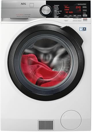 AEG Serie 9000 Waschtrockner, Waschen 9 kg, Trocknen 6 kg, L9WEF80690 | Für Familien, AbsoluteCare mit Wärmepumpentechnologie, schonendes Trocknen bei halber Temperatur, für Wolle, 1600 U/min
