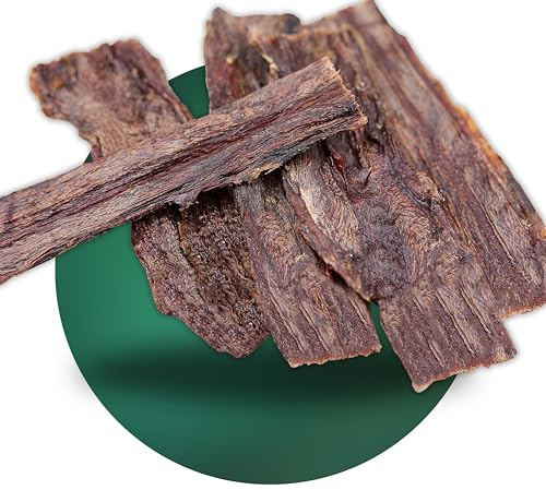 BREERs Pferdedörrfleisch 1 kg - Kausnack Hund, Hypoallergen | Monoprotein-Snack aus getrocknetem Pferdefleisch, getreidefrei, ohne Zusätze, für empfindliche Hunde