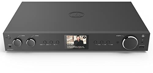 Hama DAB Tuner HiFi Digitalradio Internet Radio FM Tuner Bluetooth Digitalradio FM WLAN Stereo Receiver Spotify Amazon Music Fernbedienung USB AUX Wecker DIT2105SBTX schwarz