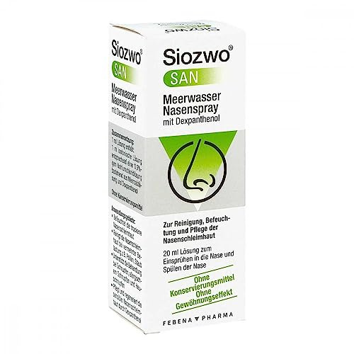 SIOZWO SAN Meerwasser Nasenspray m.Dexpanthenol 20 ml