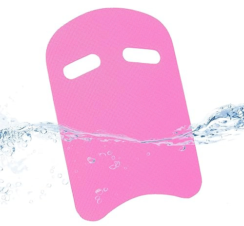 RZMZBY Unisex Premium Schwimmbrett, Schaum Schwimmbrett,Schwimmbrett Wasserdichtes Design,Schwimmbrett Kickboards Mit Griffen Für Kinder & Erwachsene, Für Schwimmübungen Und Training (rosa)