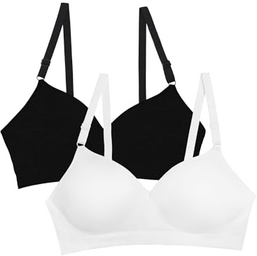 Fruit of the Loom Damen Seamless Wire Free Push-up Bra Push-Up-BH (2er Pack)