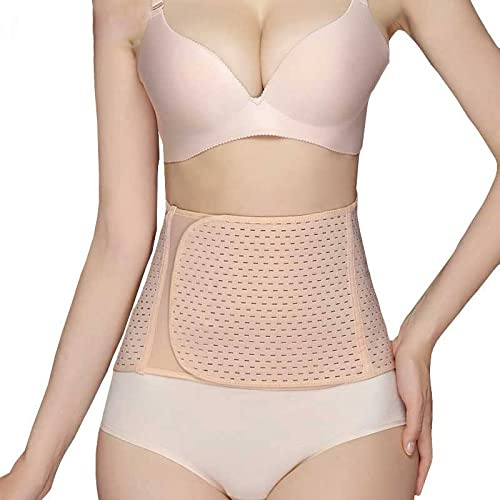 Narunii Body Shaper Damen,Bauchstraffung Gürtel,Taille Trimmer Postpartale Bauchgurt Nach,High Elastischen Korsett Bauch Shapewear Bauchweg Gürtel Nach