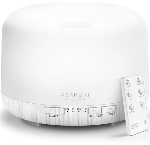 ASAKUKI Aroma Diffuser 500ML