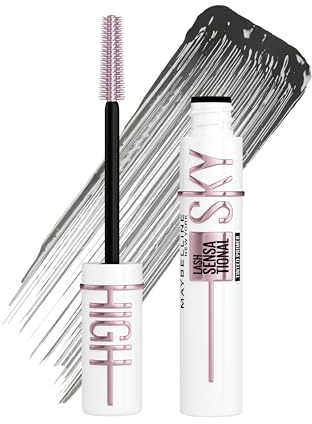 Maybelline New York Sky High Lash Primer für extreme Länge & extra Volumen, Mascara-Basis mit Pro-Vitamin B5 & Bambusextrakt, verstärkt den Effekt jeder Wimperntusche, Schwarz