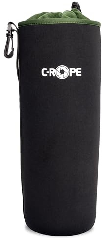 C-Rope Neopren Objektivbeutel mit Fleece-Fütterung, Objektivköcher für Objektive und Kamerazubehör, Größe XXL