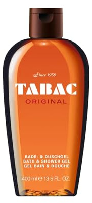 TABAC ORIGINAL Duschgel: Bade- & Showergel für Männer, klassischer Männerduft mit holzig-würzigen Aromen, Feuchtigkeit & Pflege, Made in Germany, 400 ml