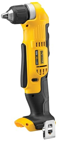 DEWALT 18 Volt Akku-Winkelbohrmaschine (2-Gang Getriebe, elektronische Drehzahlregulierung, Motorbremse, großer Paddelschalter, LED-Leuchte, max. Drehmoment 33 Nm, ohne Akku & Ladegerät), DCD740N-XJ