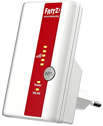 AVM FRITZ!WLAN Repeater 310 (300 Mbit/s, WPS), weiß, deutschsprachige Version