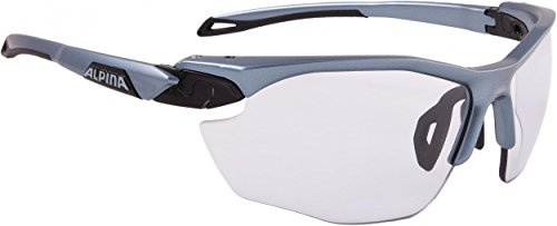 ALPINA TWIST FIVE HR V - Selbsttönende, Bruchfeste & Beschlagfreie Sport- & Fahrradbrille Mit 100% UV-Schutz Für Erwachsene