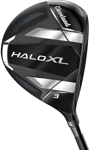 Cleveland Golf Herren Launcher Halo XL Fairway Golfschläger, Schwarz