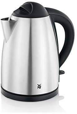 WMF Bueno Wasserkocher Edelstahl 1,7l, elektrischer Wasserkocher mit Kalkfilter, 2400 W, beleuchtete Wasserstandsanzeige, edelstahl matt