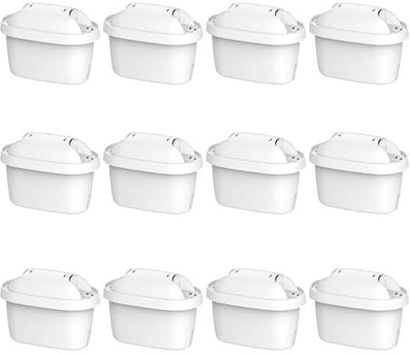 Maxblue Wasserfilter, Ersatz für Brita® Maxtra+® Plus, Maxtra Pro® All-in-1 Filterkartuschen, Kompatibel mit Brita® Kanne Marella®, TÜV SÜD, NSF Zertifiziert (12)