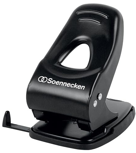 Soennecken Registraturlocher 3280 max. 60Blatt Metall schwarz