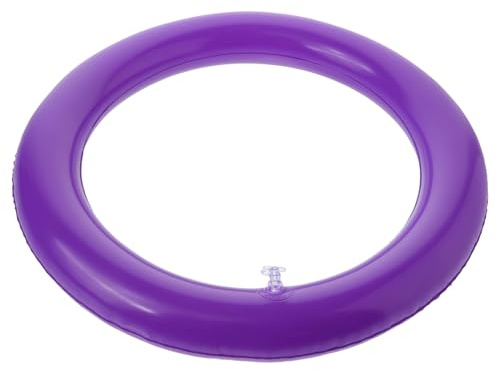 PAMINGONO Aufblasbare Yoga-Ballbasis Mit Fester Ringhalterung Runder Stützring Für Stabilen Halt Von Yogaball Gymnastikball Sockel Für Fitness Und Yoga Übungen 16.54X16.54X1.18In