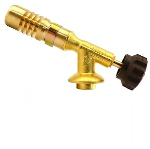 ROTHENBERGER Industrial Hot Pack Brenner, einzeln ohne Gaskartusche, Hochleistungsbrenner, Lötbrenner, Einwegkartusche, Euroanschluss, 520854E