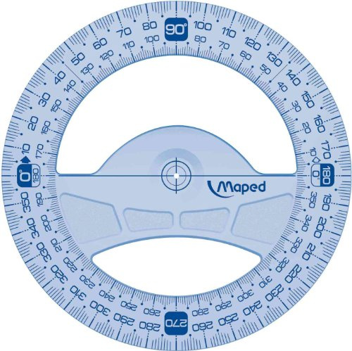 Maped 242360.0 Winkelmesser, klar