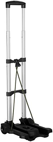 Xcase Transportkarre: Ultra-kompakte Falt-Sackkarre mit PVC-Rädern, bis 45 kg belastbar (Karre, Camping Sackkarre, Mini)