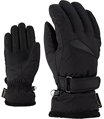 Ziener Damen KOFEL GTX LADY glove Ski-Handschuhe/Wintersport | wasserdicht, atmungsaktiv, black, 6