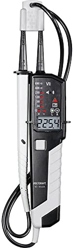 VOLTCRAFT VC-55 LCD Zweipoliger Spannungsprüfer CAT III 1000 V, CAT IV 600 V Akustik, LCD, LED