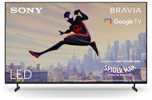 Sony BRAVIA, KD-85X80L, 85 Zoll Fernseher, LED, 4K HDR, Google TV, Smart TV, Works with Alexa, BRAVIA CORE, TRILUMINOS PRO, Gaming-Menü