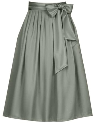 Trachtenrock Damen Dirndlschürzen- Dirndl Schürze 60-70 cm Oktoberfest Lang Dirndlschürze Große Größen Trachten Rock