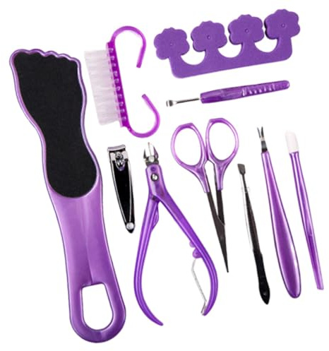 MAGICLULU 1 Satz Fußschleifer callus remover nagelhautmesser Fußfeile Nagelschneider Trimmer Pediküre-Peeling abgestorbene Haut entfernen Rostfreier Stahl Schermaschinen