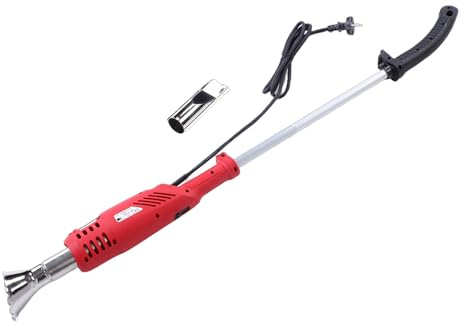 Dioche Elektrischer Unkrautbrenner, 2-in-1-Elektro-Unkrautvernichter – 650 ℃ Hochtemperaturbrenner für Effiziente Unkrautbekämpfung – 1,8 M Kabellänge – Ideal für Pflastersteine ​​und Einfahrten