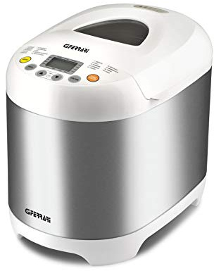 G3 Ferrari G10078 Brotbackautomat Pagnotta, 550 W, Edelstahl, 19 Programme, Silber/Weiß
