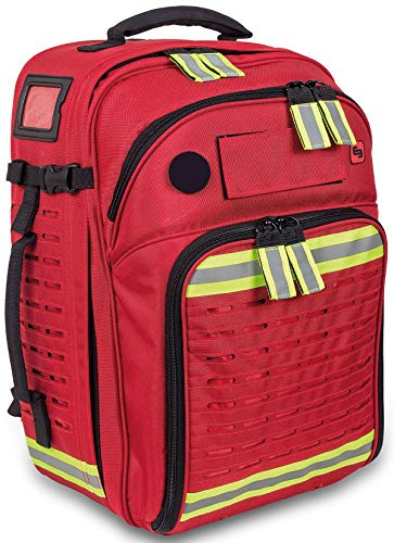 ELITE BAGS - PARAMED'S EVO Notfallrucksack | rot | großvolumig | für die professionelle Notfallversorgung
