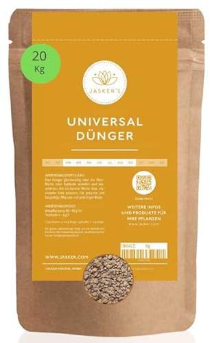 Universaldünger 20 Kg | Organischer Pflanzendünger Für Deinen Garten | Langzeitdünger Für Obst und Gemüse | Nährstoffreicher Dünger Mit Magnesium Für Frischgrünes Blattwerk20