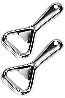 Westmark 2 Flaschenöffner/Kapselheber, für Flaschen mit Kronkorken, Stahl, Metall, Silber, 10942270