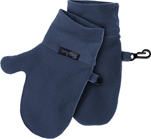 Playshoes Unisex Kinder Fleece-fäustlinge Fäustling Fleece, Marine, 3 (ca. 4-6 Jahre)